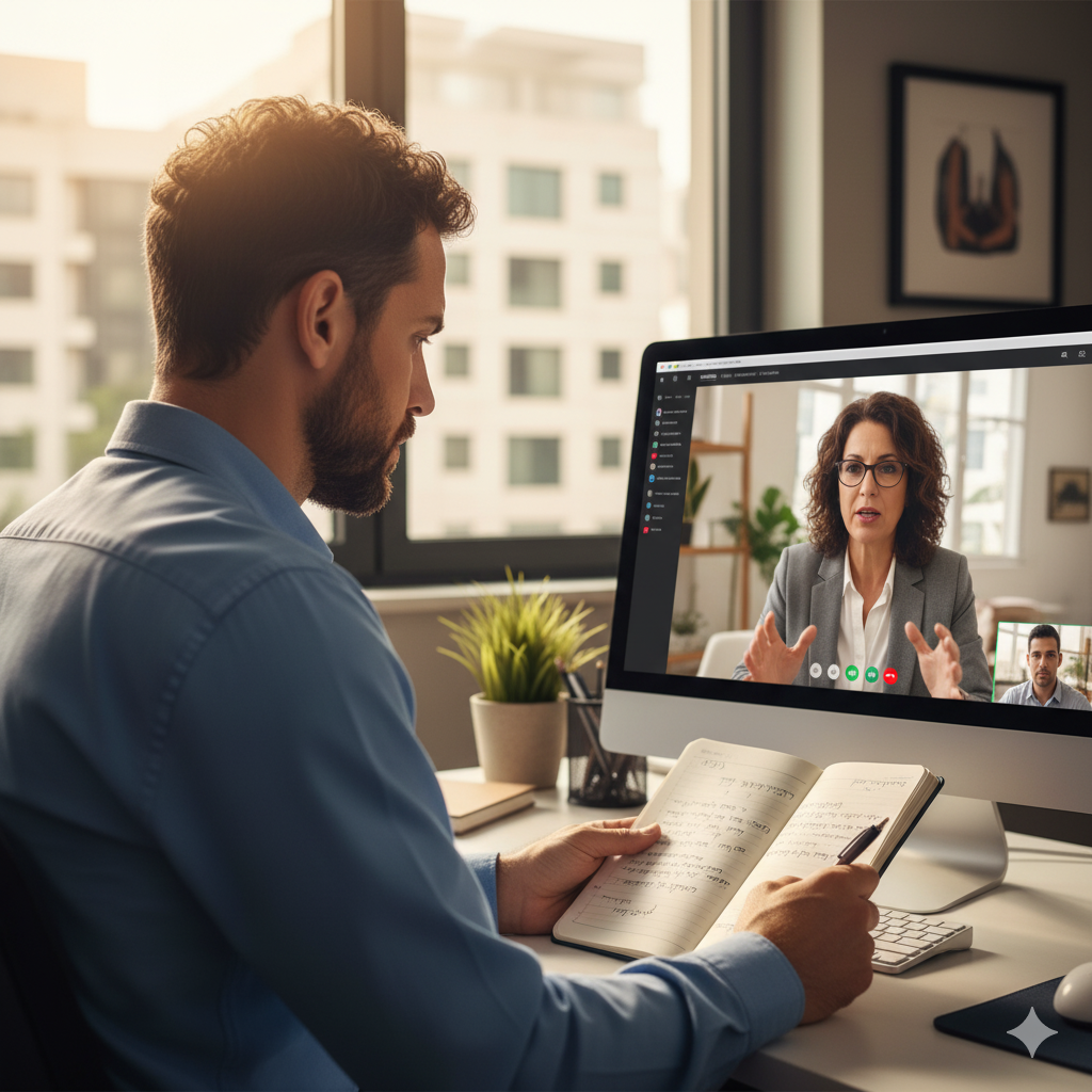 פגישת Zoom לפתיחת התהליך